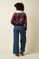 Arizona Jacket Banda Check - Horizon Blue