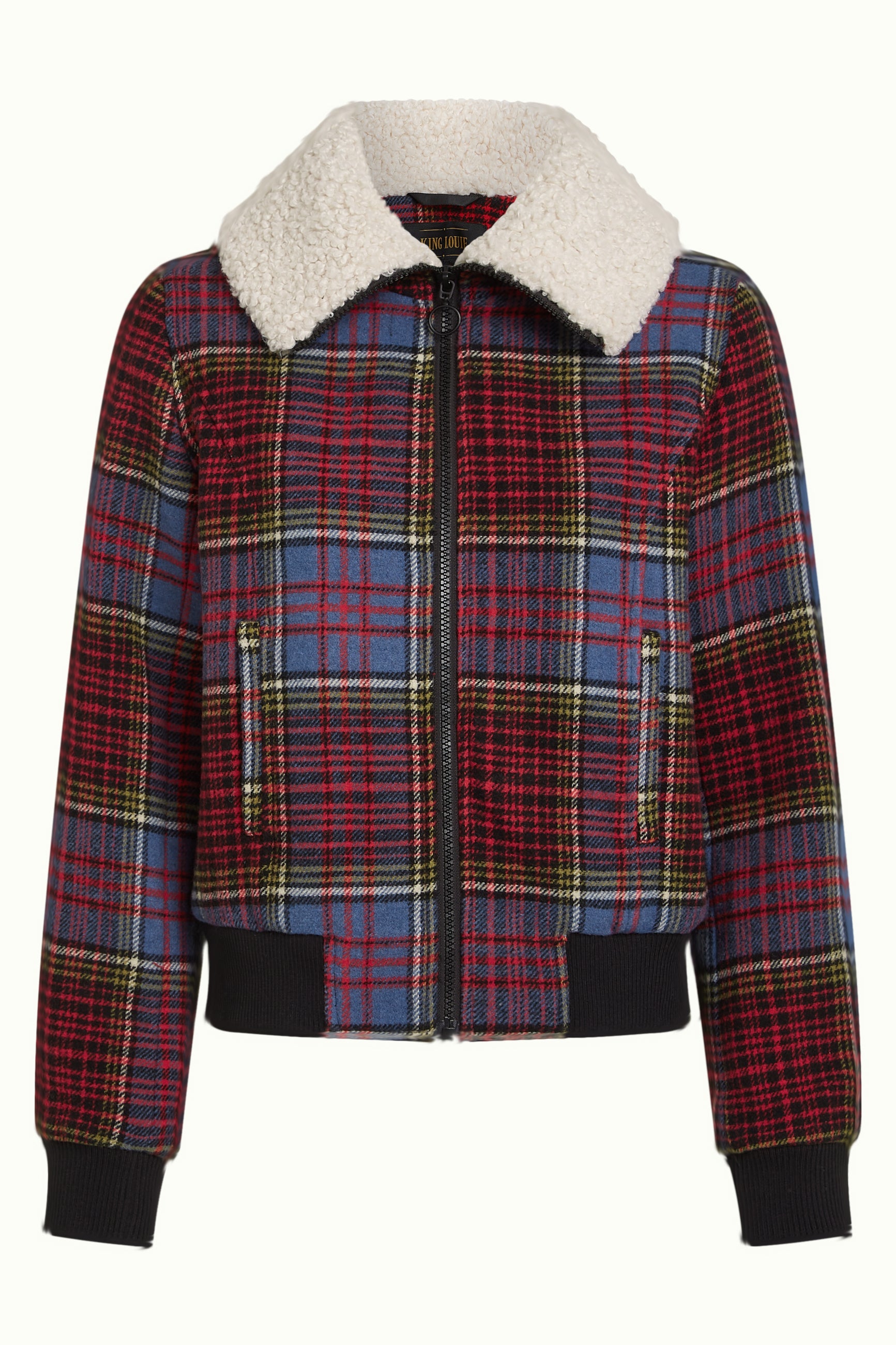 Arizona Jacket Banda Check - Horizon Blue