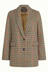 Tula Blazer Basso Check - Marzipan