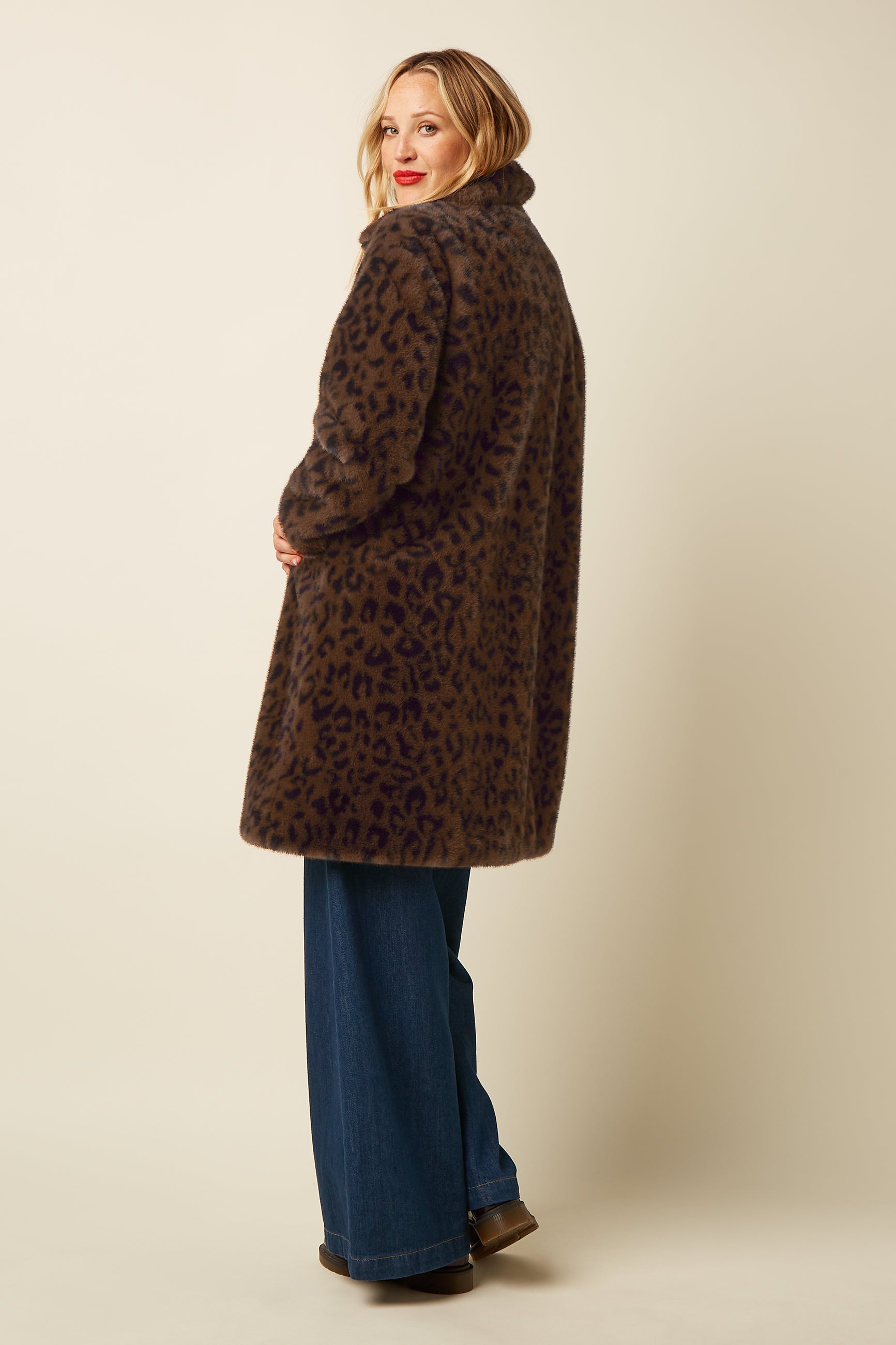 Ilse Coat Billy - Rum Brown