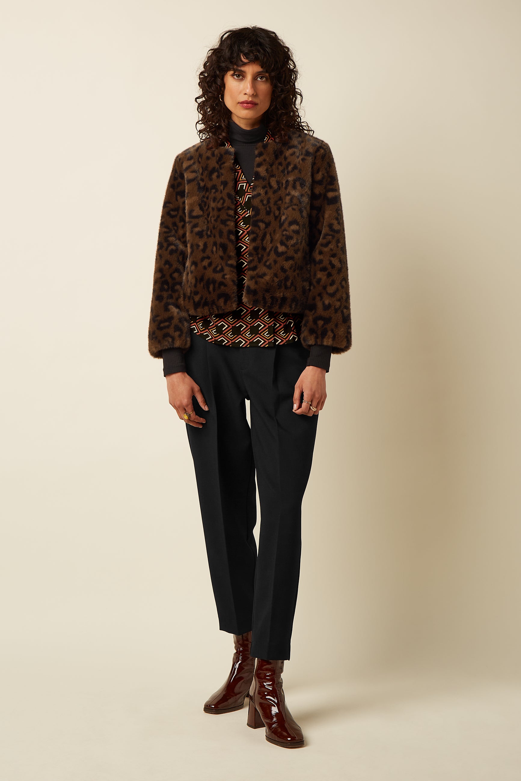 Paloma Coat Billy - Rum Brown