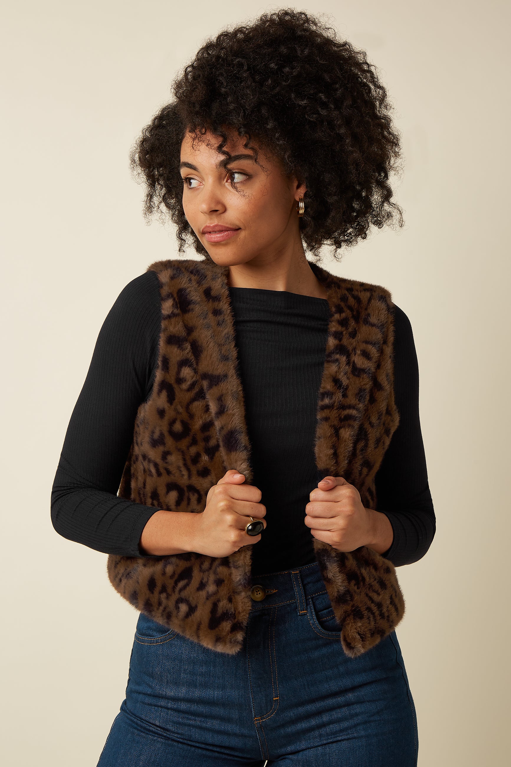 Viva Gilet Billy - Rum Brown