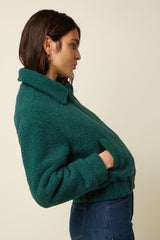 Fay Jacket Dexter Teddy - Dragonfly Green