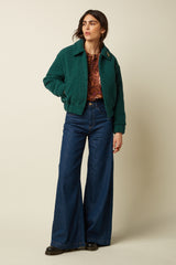 Fay Jacket Dexter Teddy - Dragonfly Green