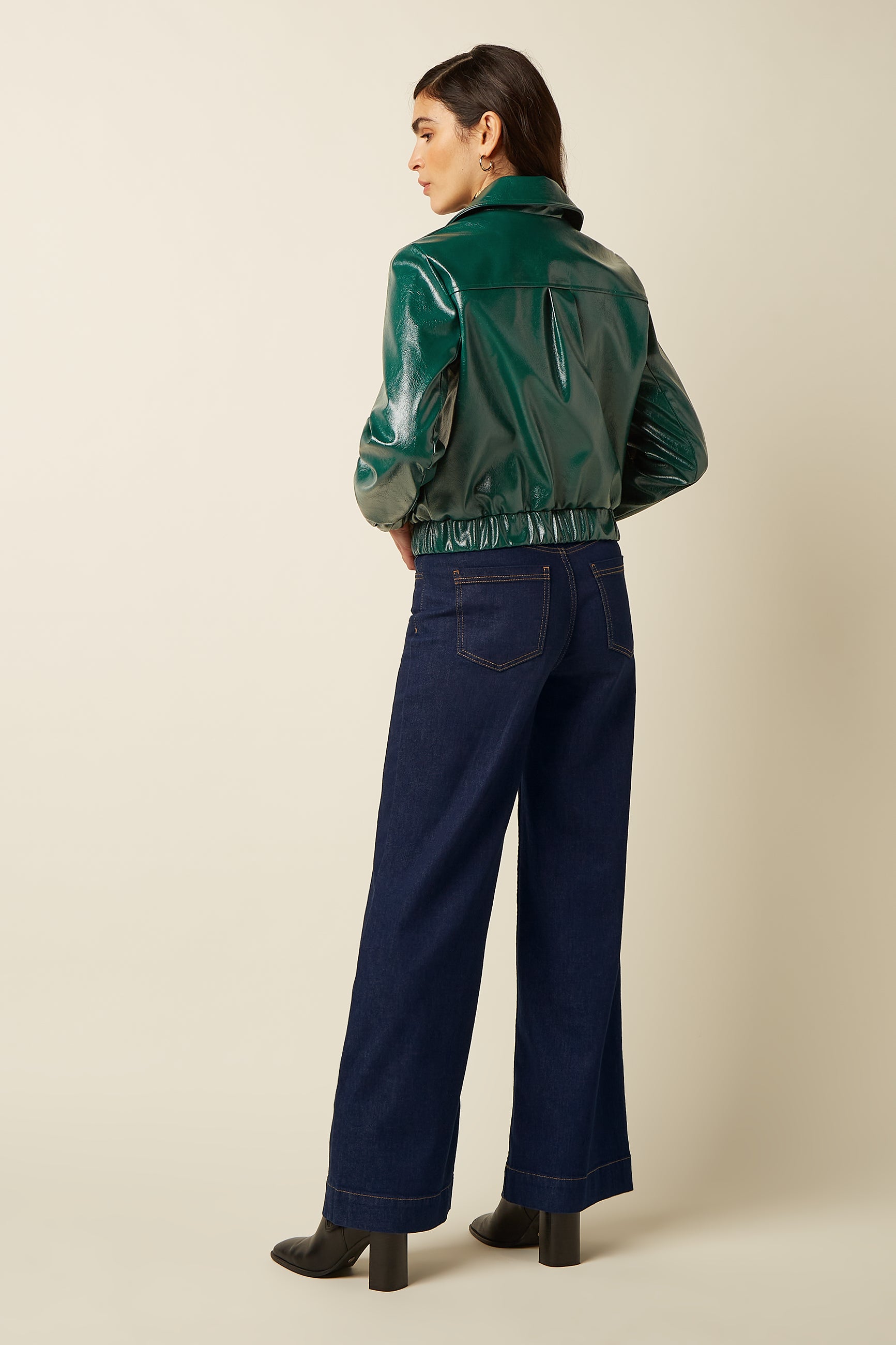 Isla Jacket Glitz - Botanical Green