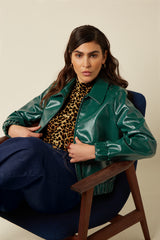 Isla Jacket Glitz - Botanical Green
