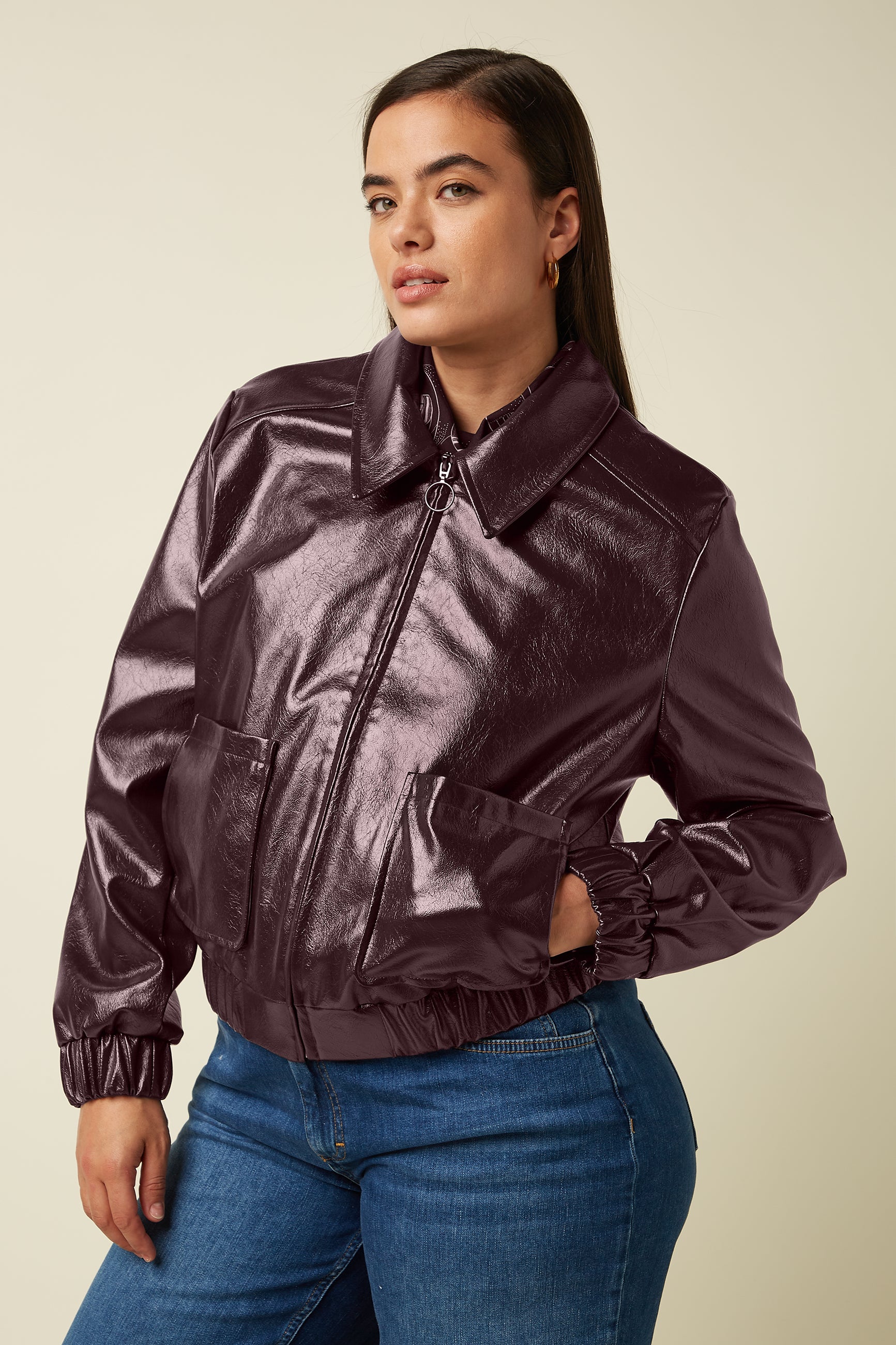Isla Jacket Glitz - Porto Red