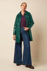 Anais Coat Glitz - Botanical Green