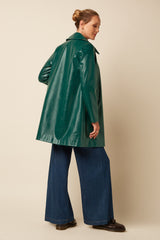 Anais Coat Glitz - Botanical Green