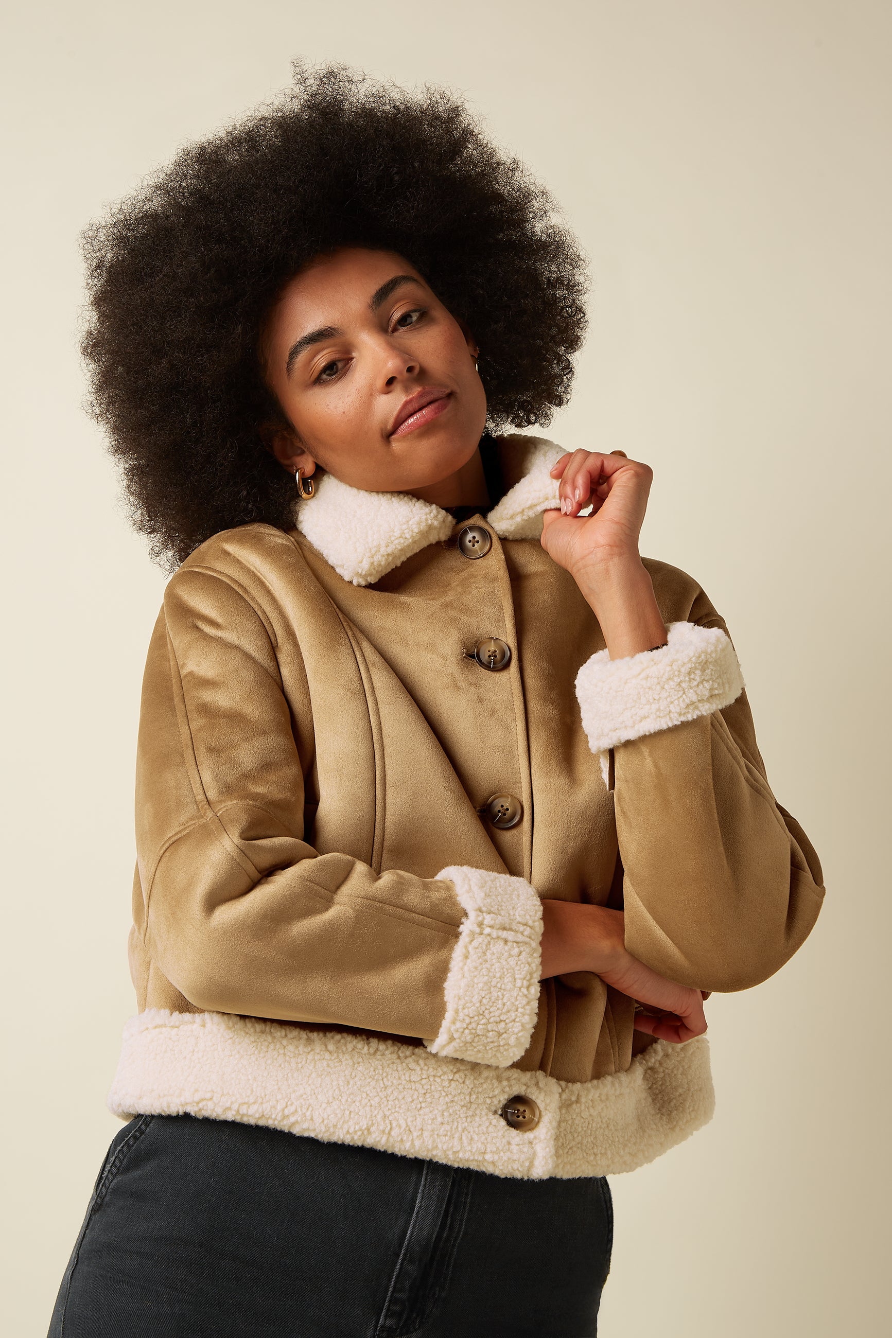 Noe Jacket Lammy - Natural