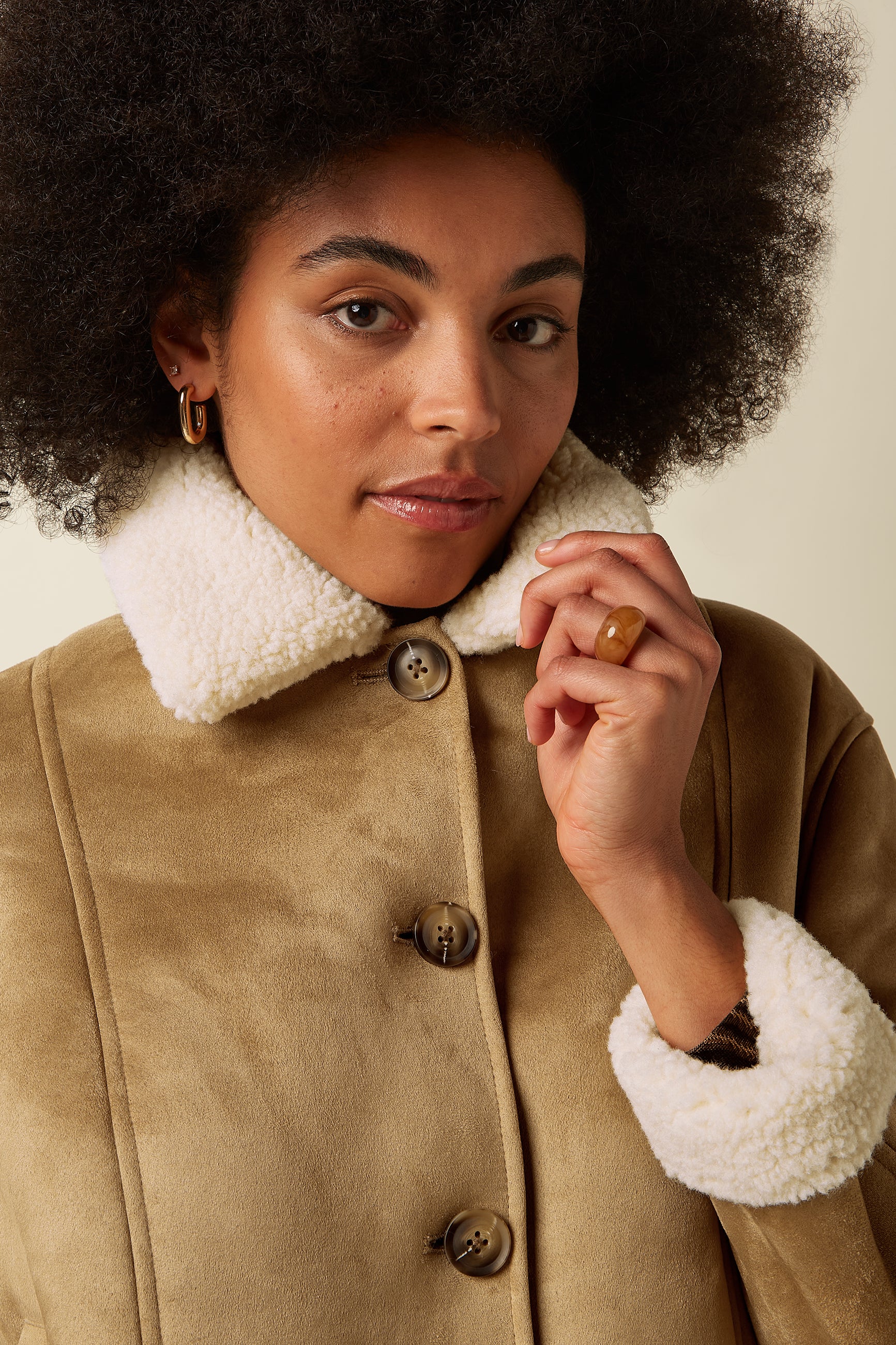 Noe Jacket Lammy - Natural