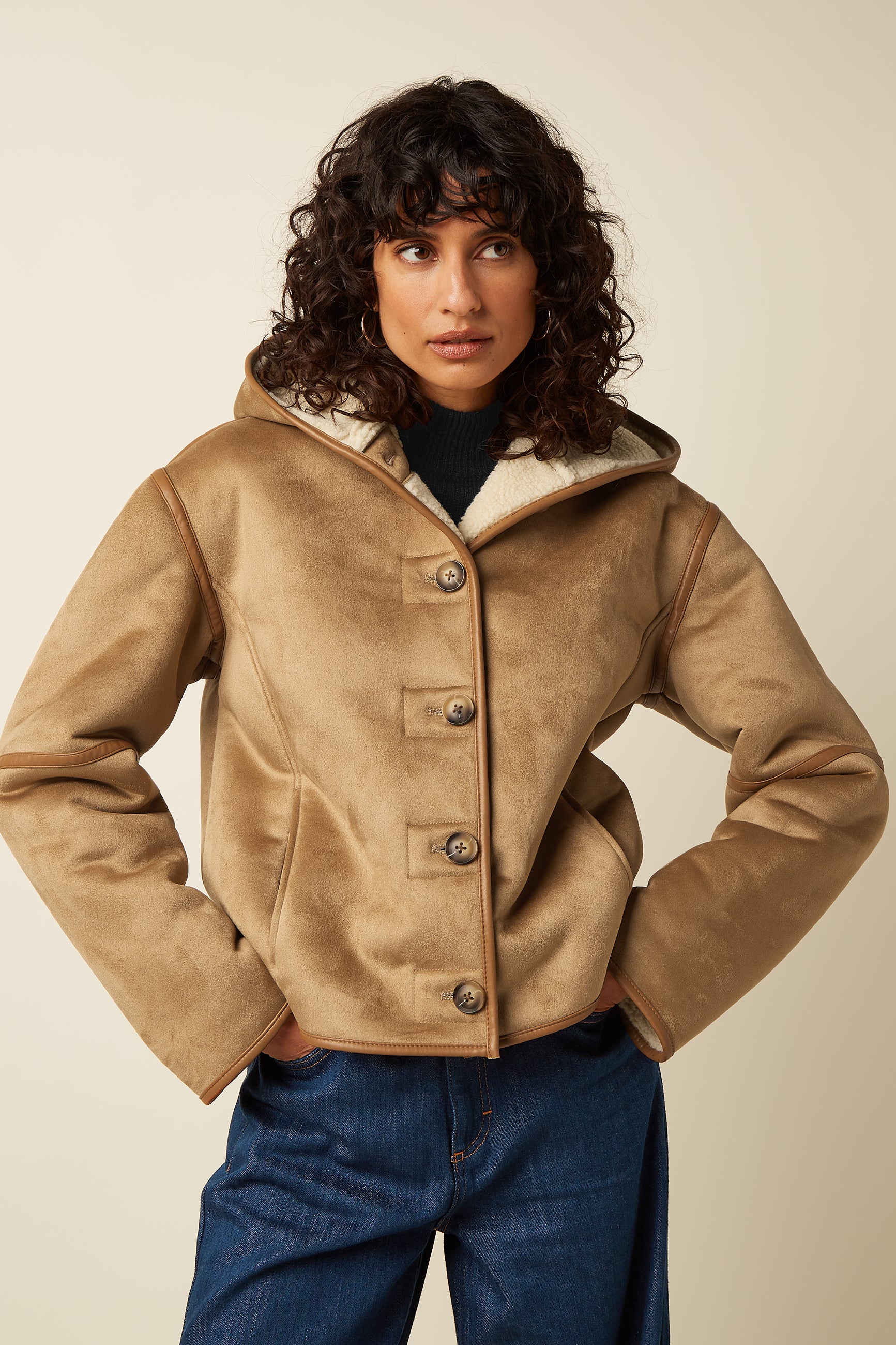 Iva Jacket Lammy - Natural