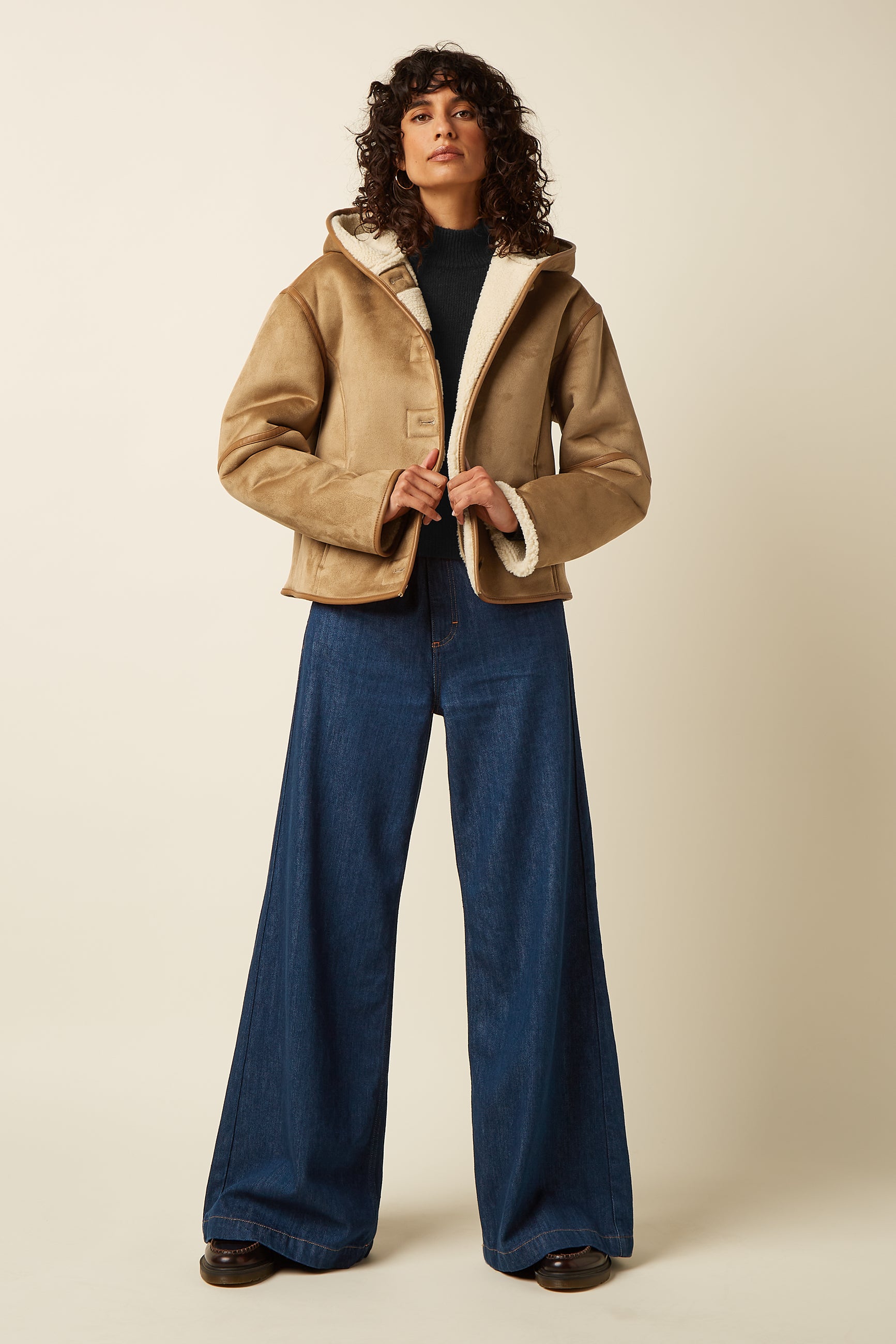 Iva Jacket Lammy - Natural