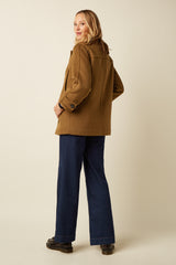 Arina Coat Miles - Golden Brown