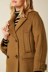 Arina Coat Miles - Golden Brown