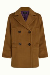 Arina Coat Miles - Golden Brown