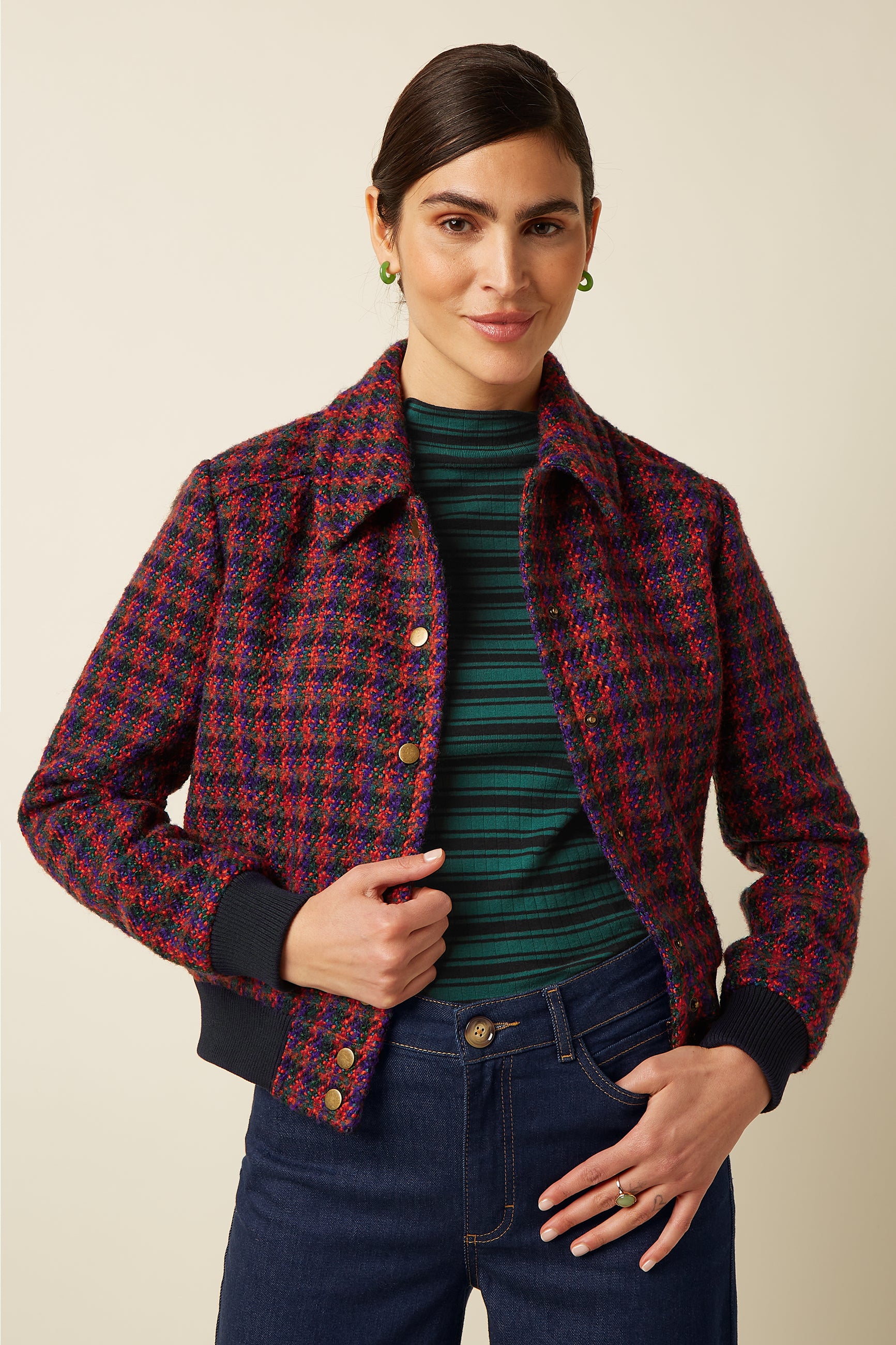 Isa Jacket Rosey - Urban Green
