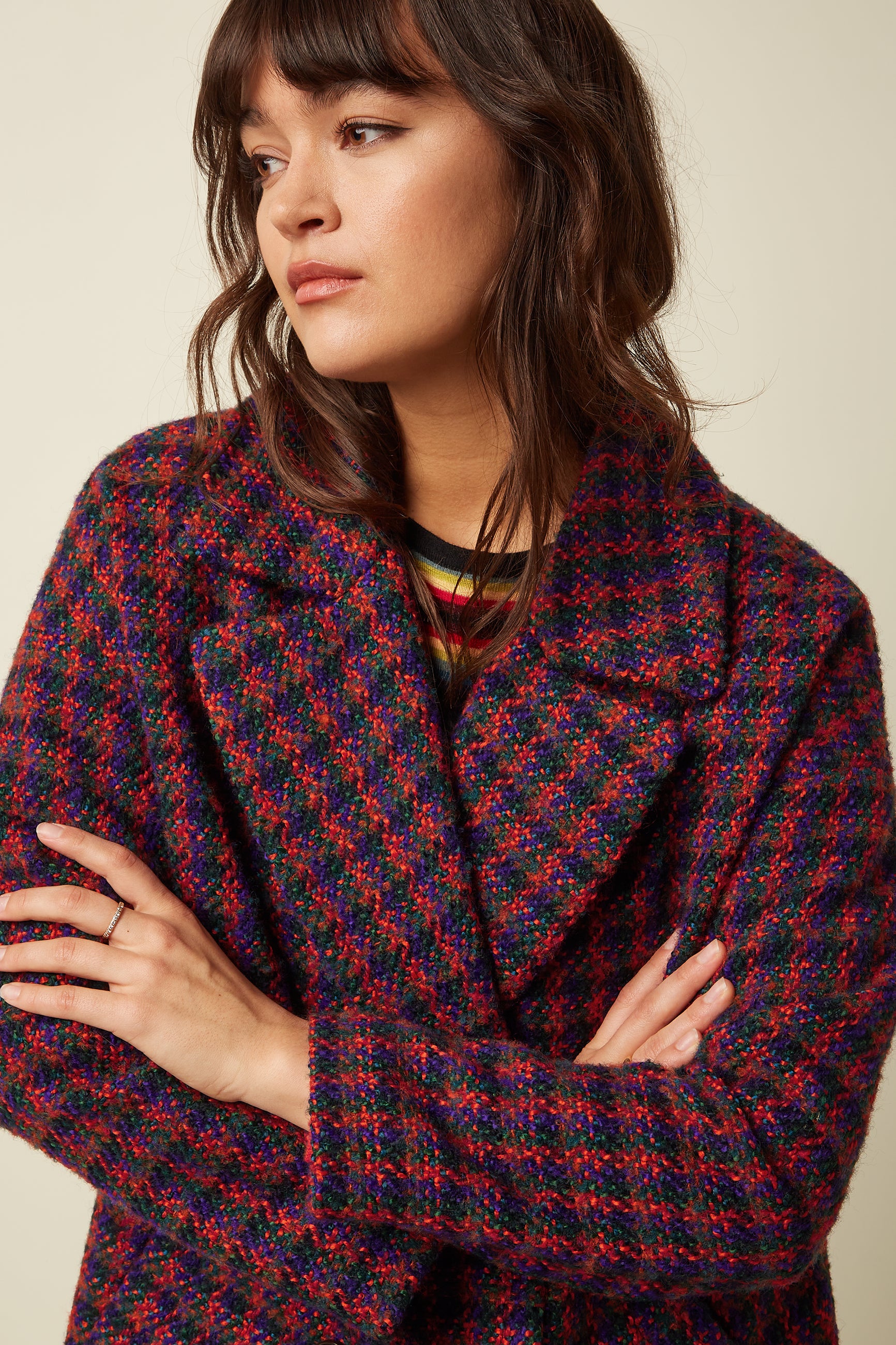 Nia Coat Rosey - Urban Green
