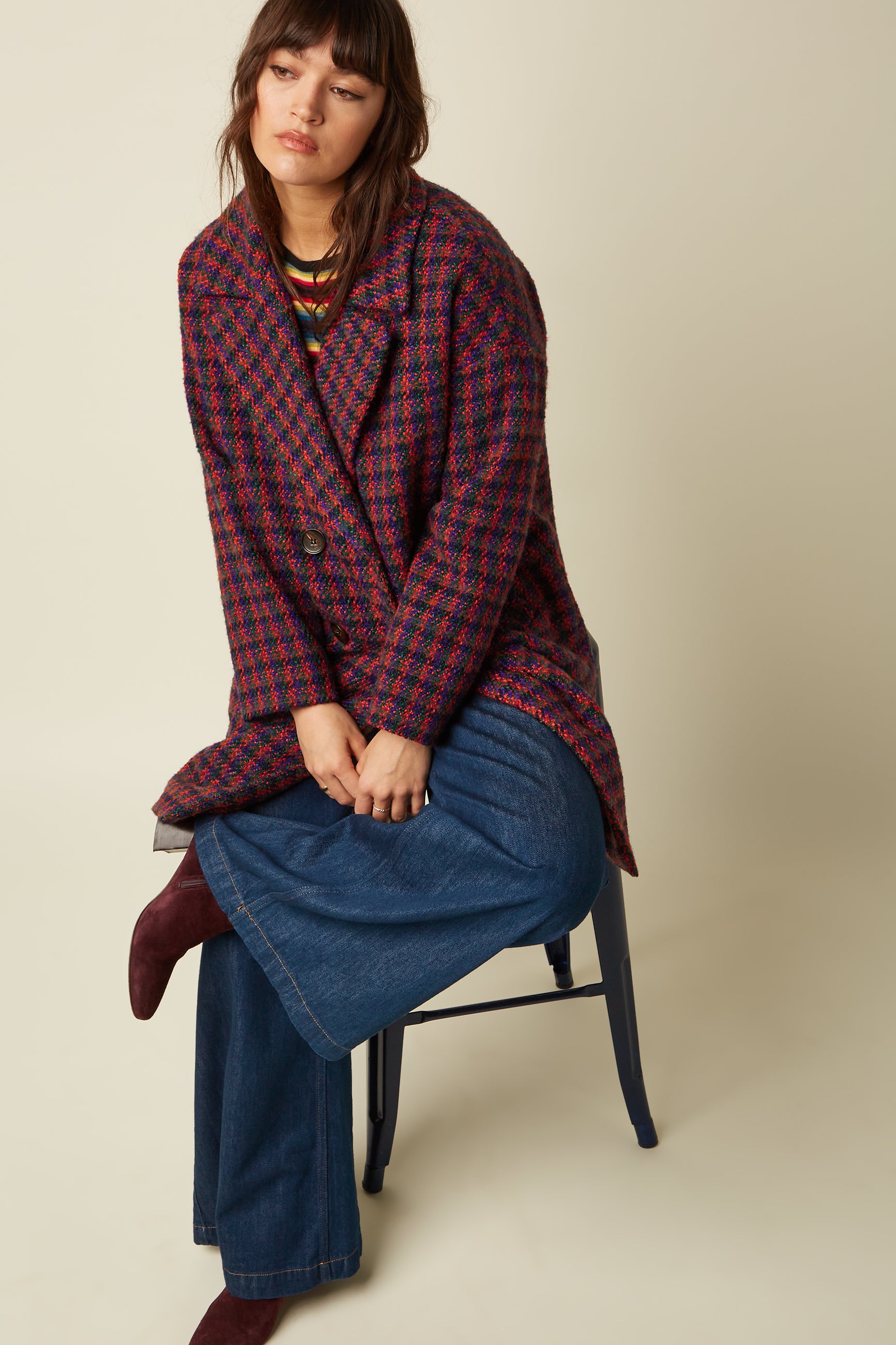Nia Coat Rosey - Urban Green