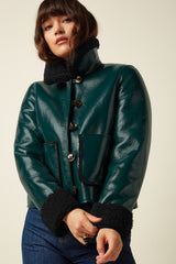 Dina Jacket Shine - Alpine Green