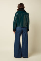 Dina Jacket Shine - Alpine Green
