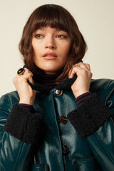 Dina Jacket Shine - Alpine Green
