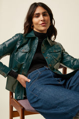 Reilly Jacket Shine - Alpine Green