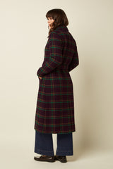 Arabella Coat Vera Check - Porto Red