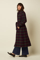 Arabella Coat Vera Check - Porto Red