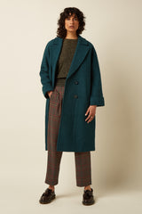 Amelie Coat Long Kennedy - Urban Green