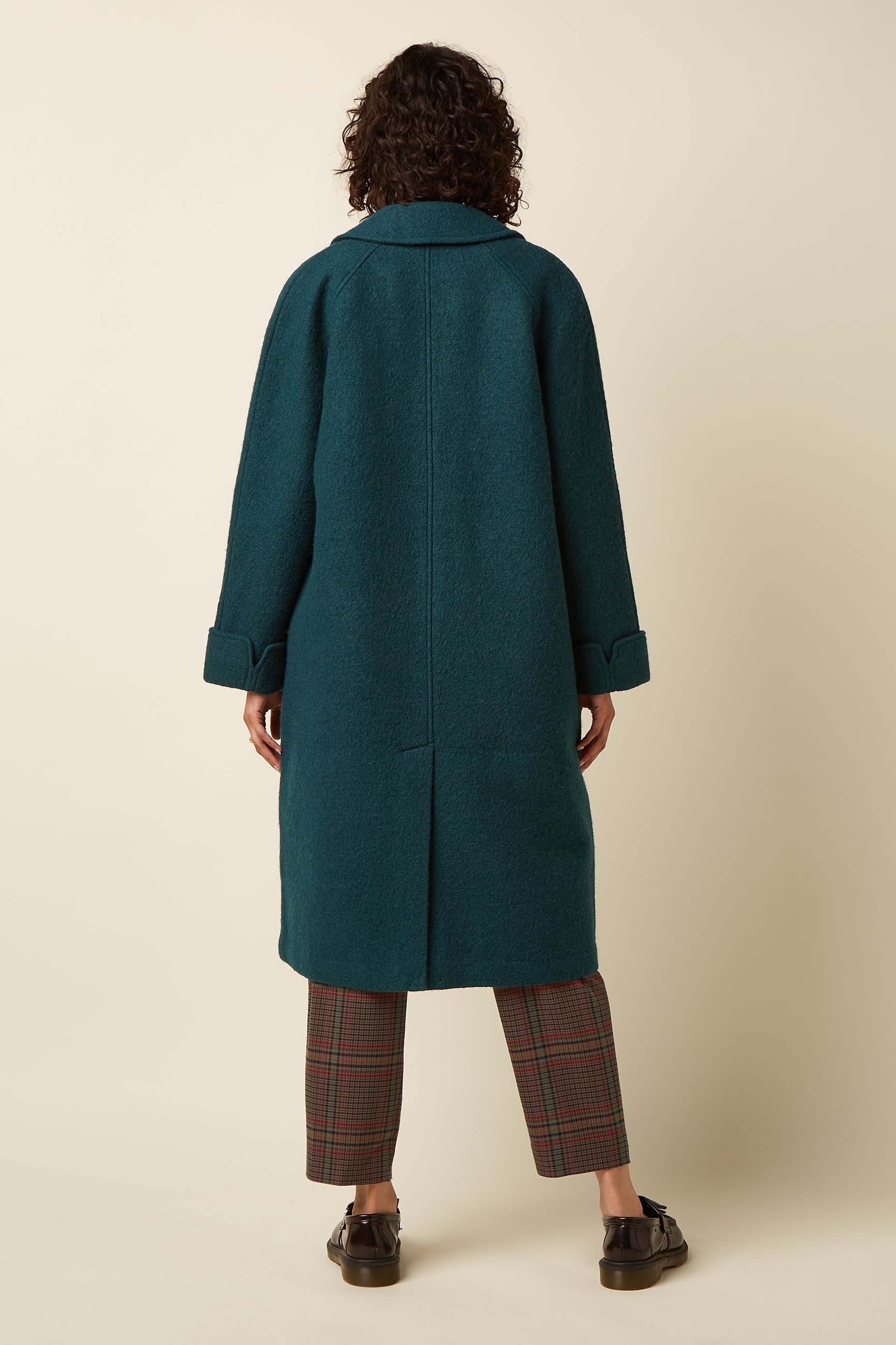 Amelie Coat Long Kennedy - Urban Green