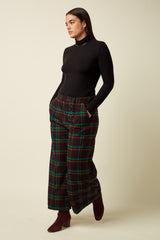 Melody Culotte Vera Check - Porto Red