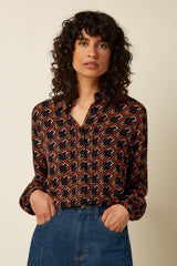 Alicia Blouse Calou - Spicy Brown