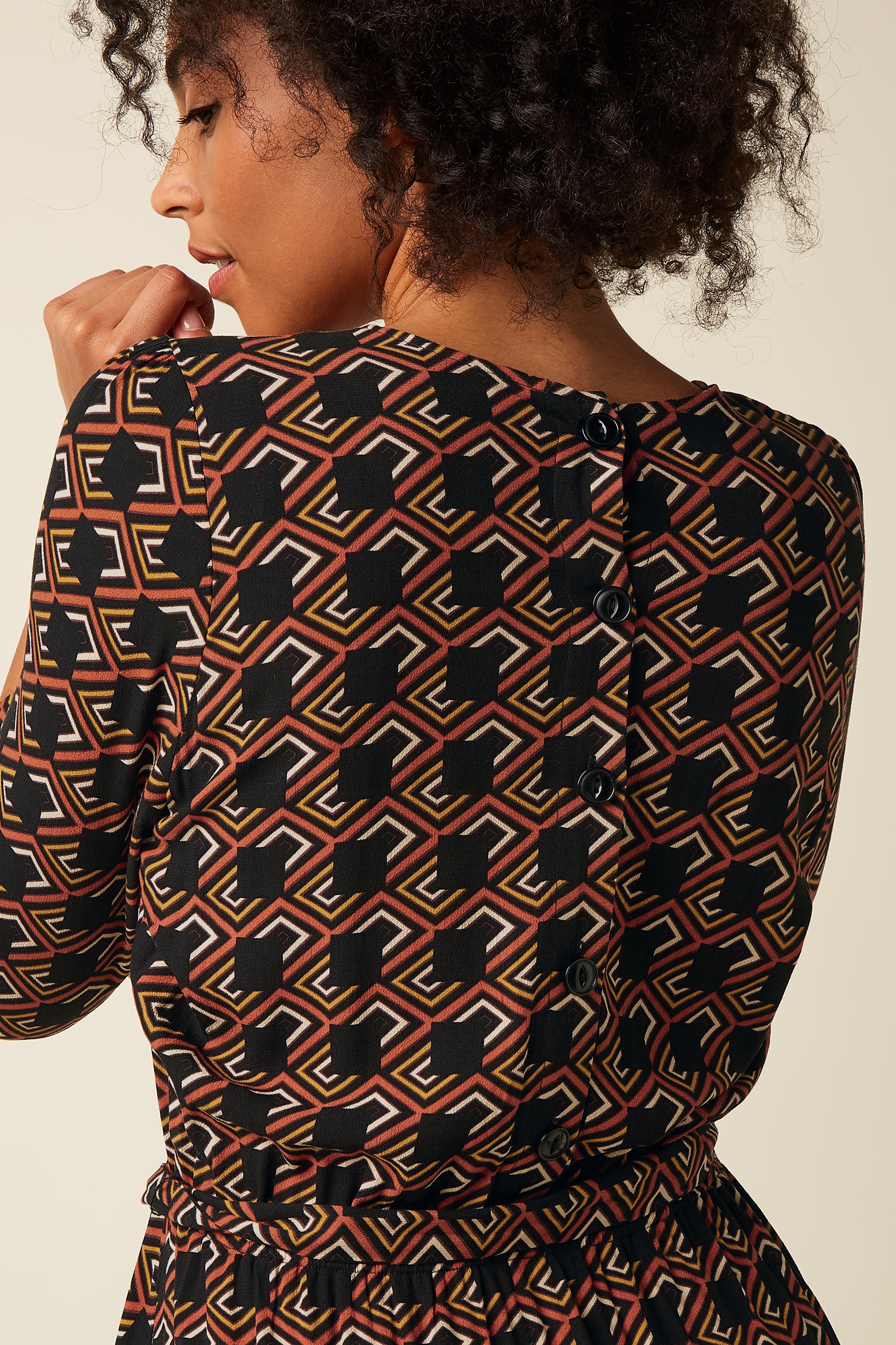 Betty Dress Loose Fit Calou - Spicy Brown