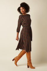 Betty Dress Loose Fit Calou - Spicy Brown