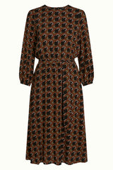 Betty Dress Loose Fit Calou - Spicy Brown