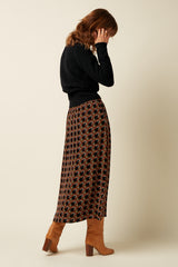 Emily Skirt Calou - Spicy Brown