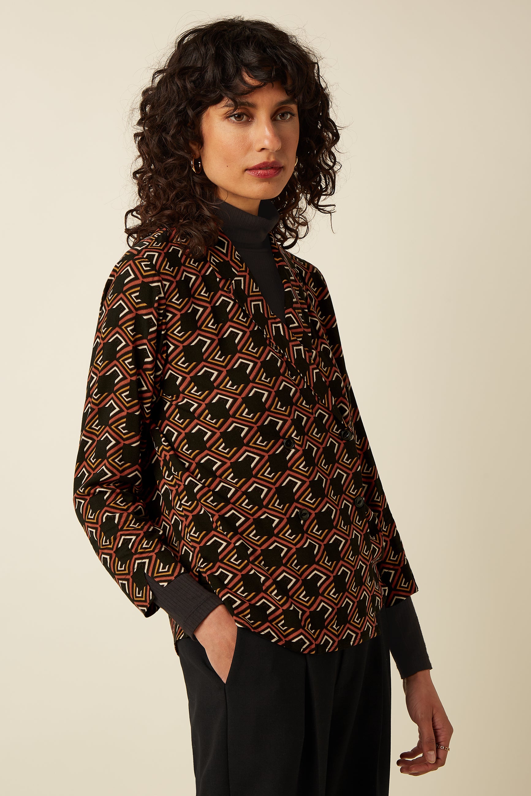 Nicole Blouse Calou - Spicy Brown
