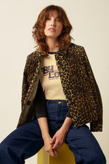 Ellen Jacket Fargo Cord - Natural
