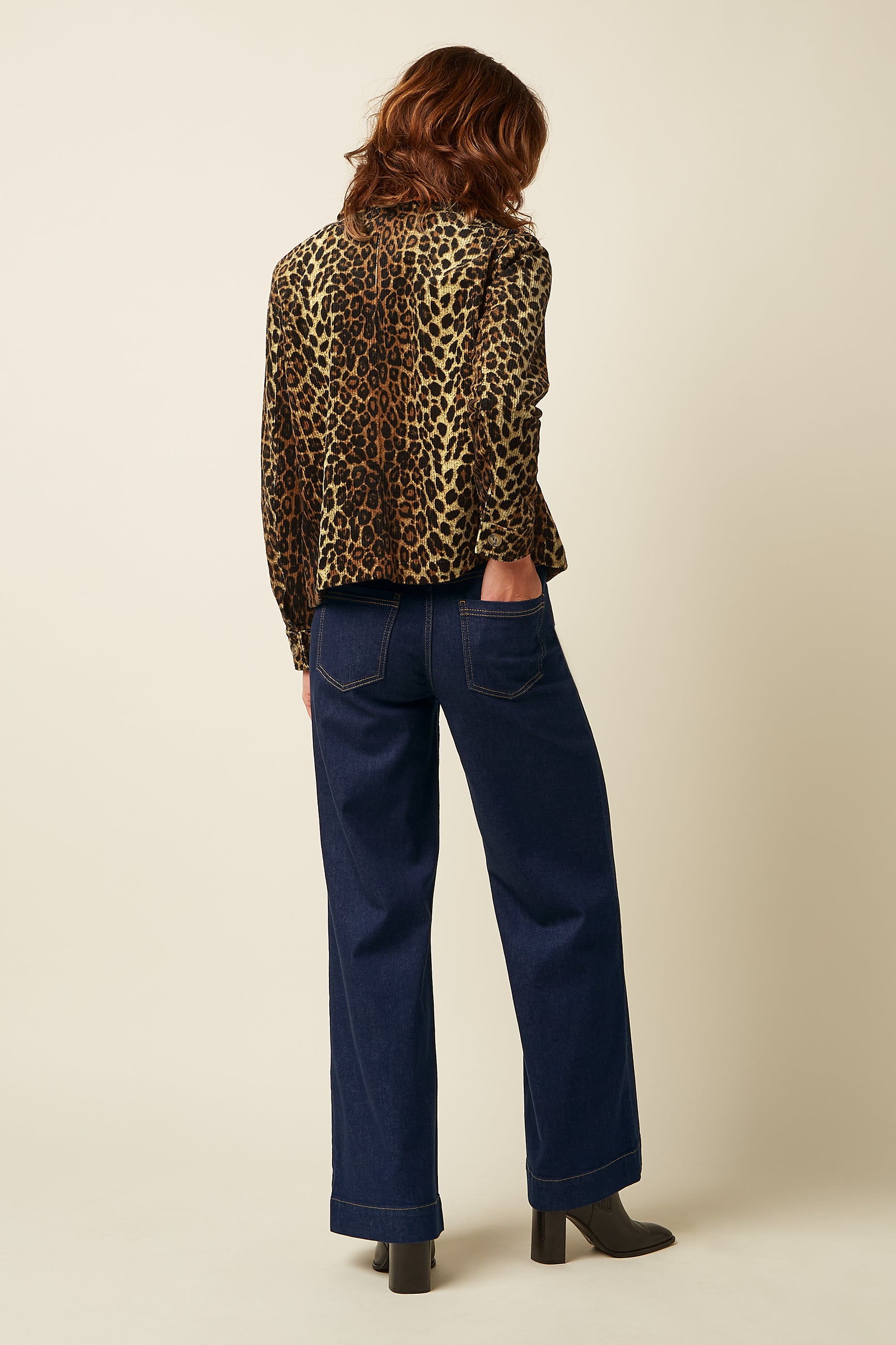 Ellen Jacket Fargo Cord - Natural