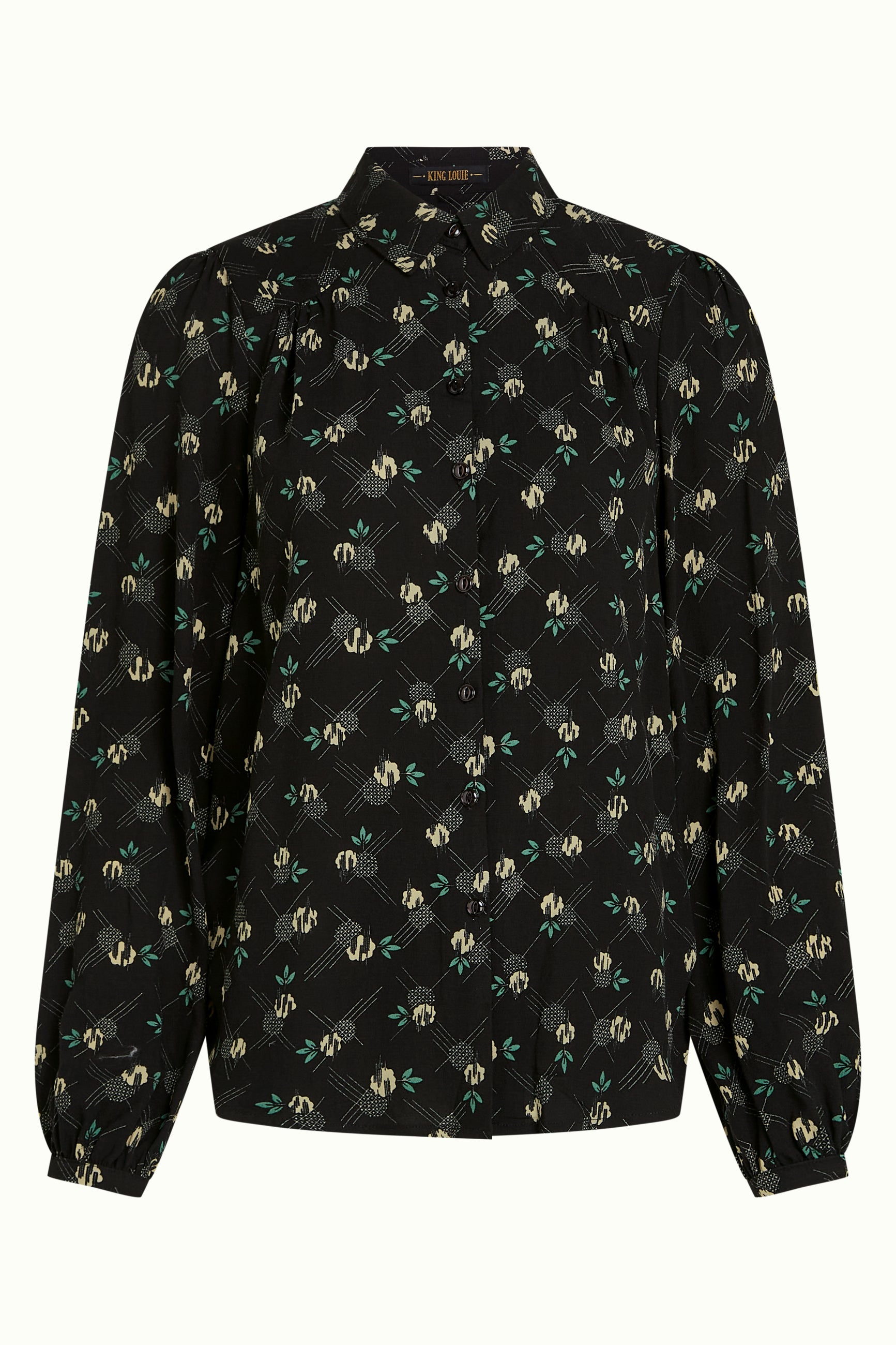 Carina Blouse Marcelle - Black
