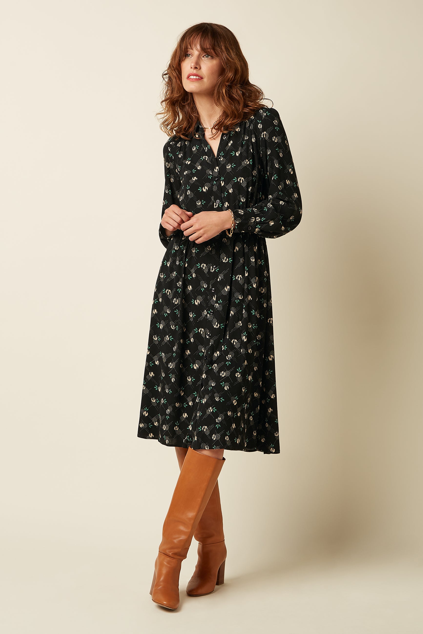 Jeanne Dress Marcelle - Black