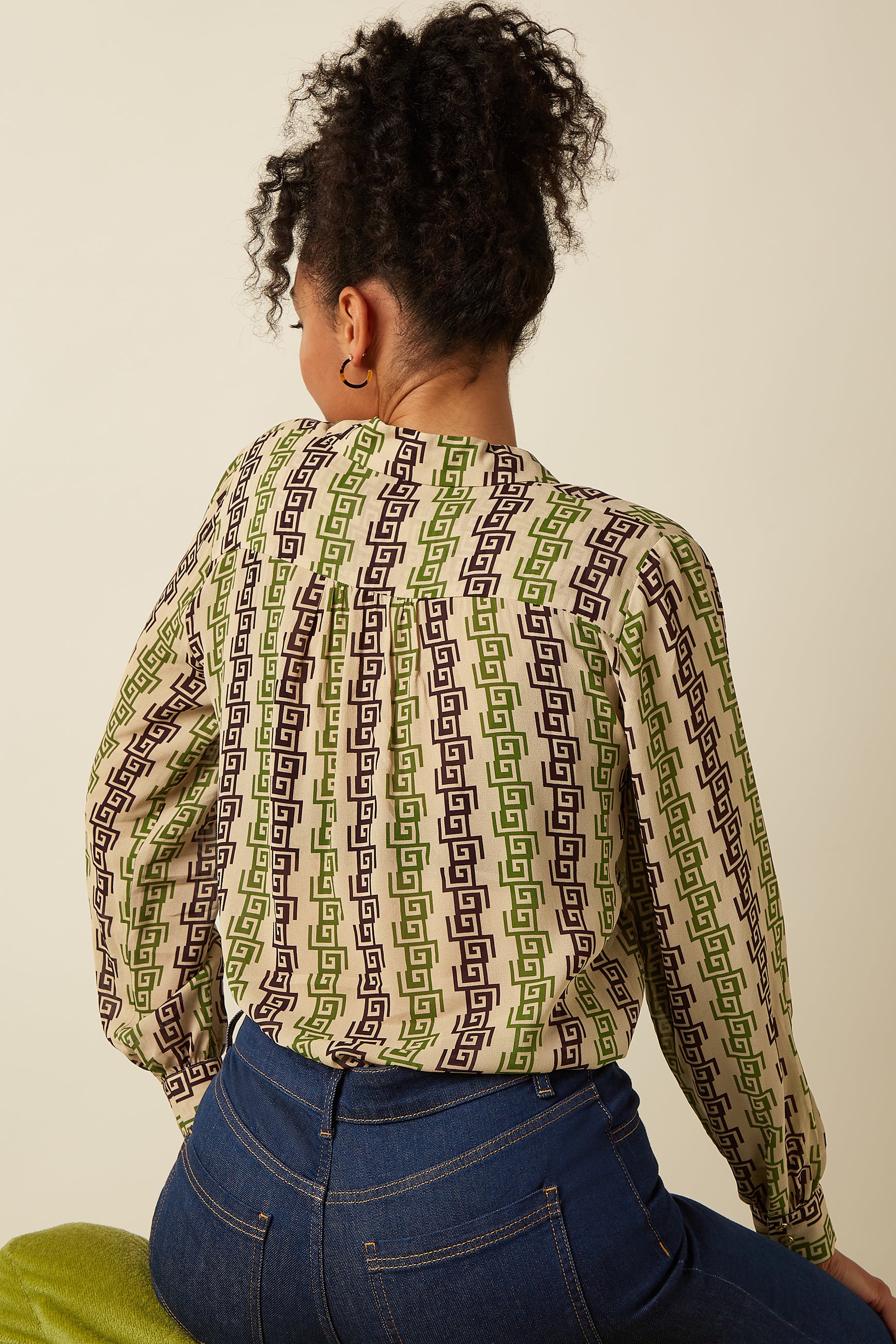 Maisie Blouse Tenue - Marzipan