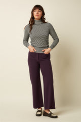 Cinzia Pocket Pants Uni Rodeo - Grape Red
