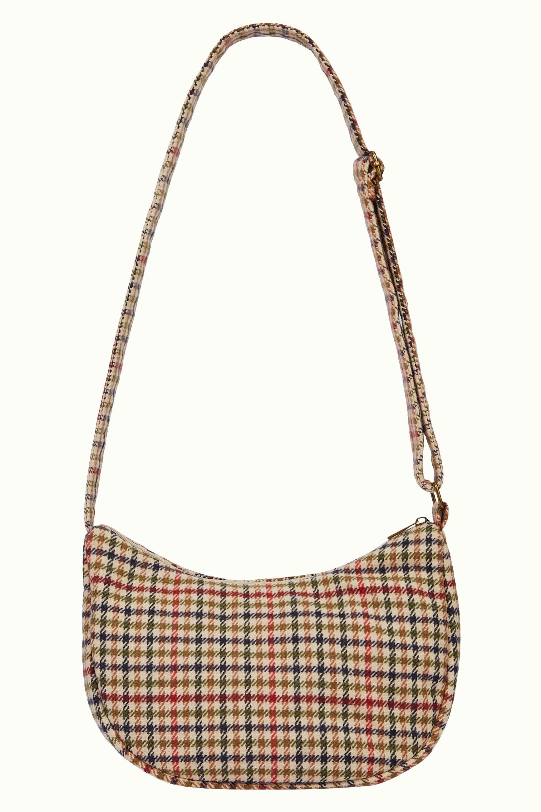 Fanny Large Basso Check - Marzipan