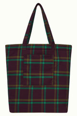 Shopper Vera Check - Porto Red