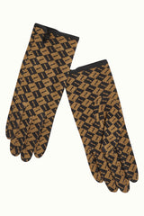 Leaf Glove - Golden Brown