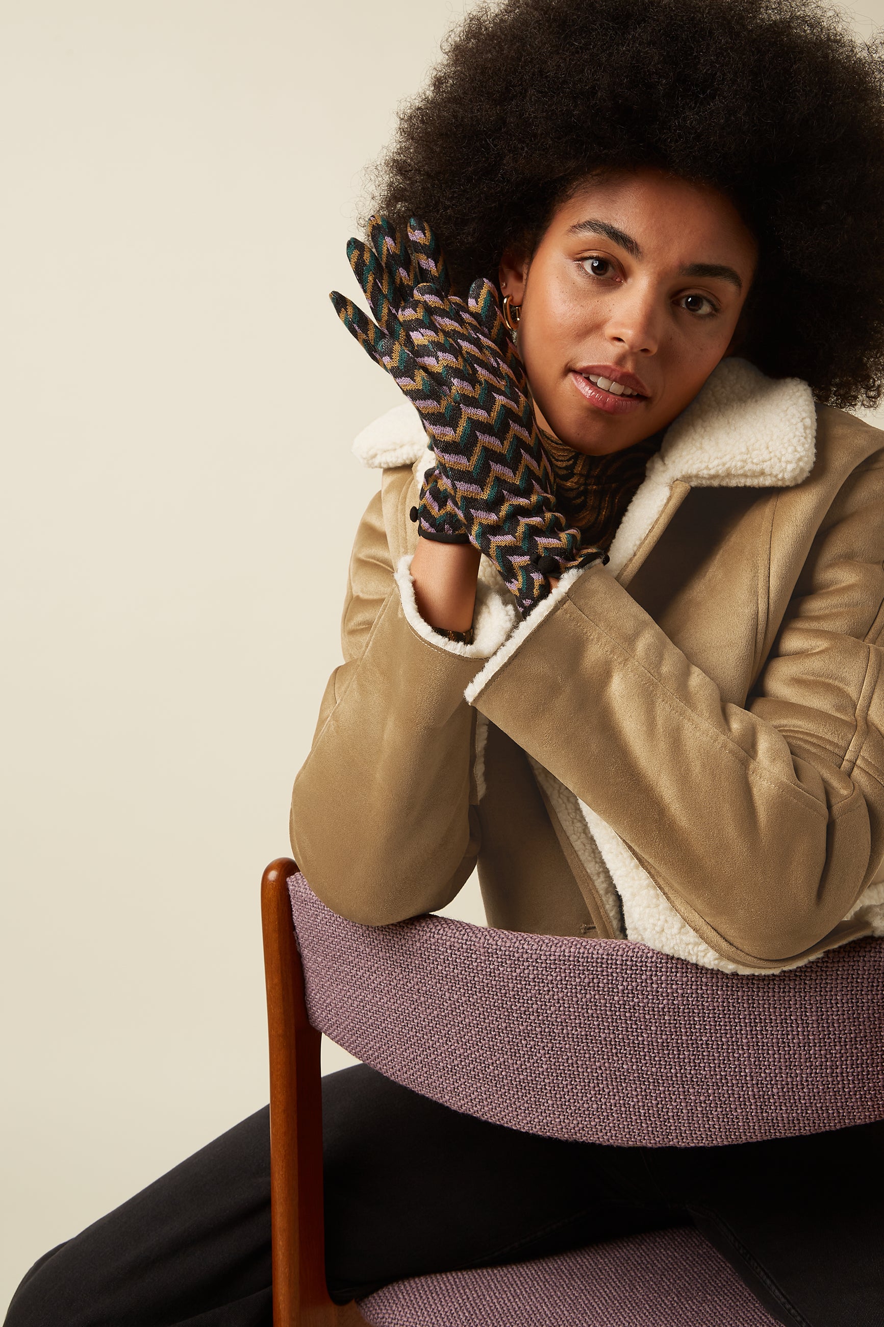 Mirelle Glove - Golden Brown