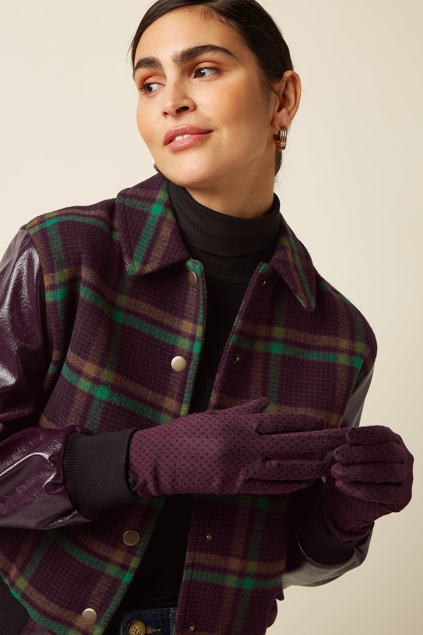Tilly Glove - Porto Red