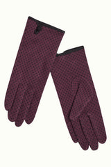 Tilly Glove - Porto Red